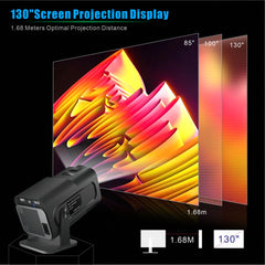 Mini 4K Portable Projector | Home & Bedroom Theater