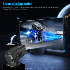 Mini 4K Portable Projector | Home & Bedroom Theater