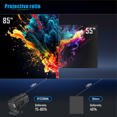 Mini 4K Portable Projector | Home & Bedroom Theater