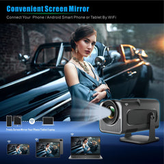 Mini 4K Portable Projector | Home & Bedroom Theater