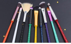 Pokemon Eevee Evolution Cosmetic Makeup Brushes Set 9PC