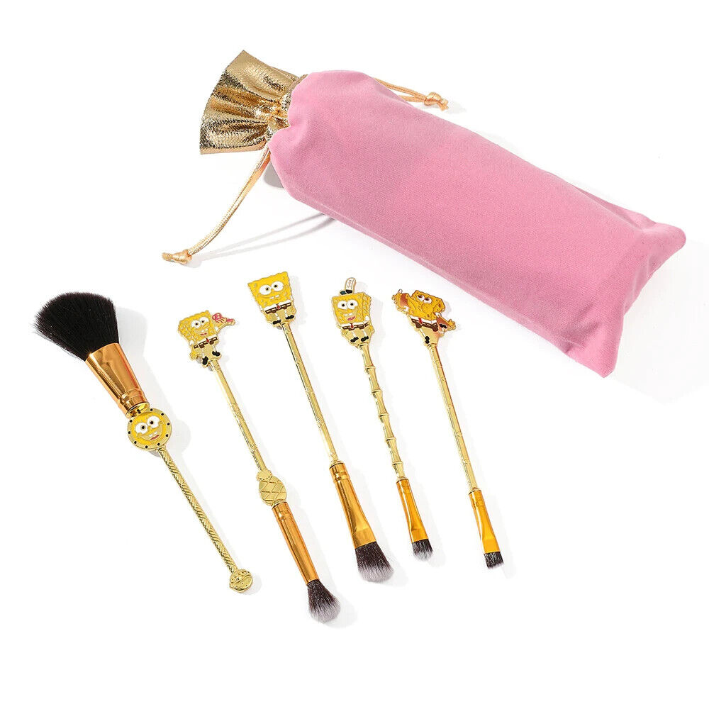 SpongeBob Makeup Brushes Set 5PC