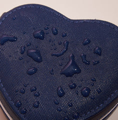 Heart Shape Portable Jewellery Box / Travel Jewellery Case