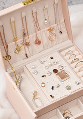 Procase Large Classic Jewellery Box- 3 Layers large storage