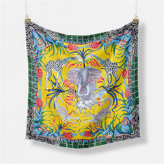 Elephant African Scarf/ Trending Print Scarves