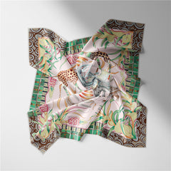 Elephant African Scarf/ Trending Print Scarves