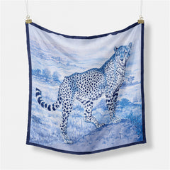 Lion prints silky Scarf / Trending Print Scarves