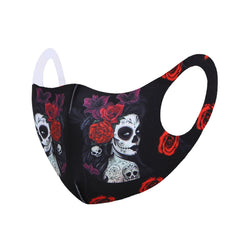 Fashion Face Mask / Party Fun Mask/ 3D Printed Funny Horror Mask-- Unisex No Filter