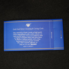Soft Silverware Polishing Cloth/ Silver Gold Jewelry Cleaning Cloth
