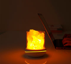 New Natural Himalayan Pink Salt Aromatherapy Lamp-Crystal Salt Lamp