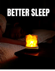 New Natural Himalayan Pink Salt Aromatherapy Lamp-Crystal Salt Lamp
