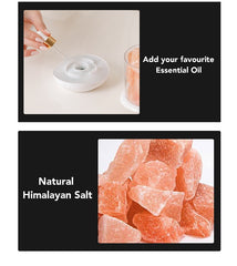 New Natural Himalayan Pink Salt Aromatherapy Lamp-Crystal Salt Lamp