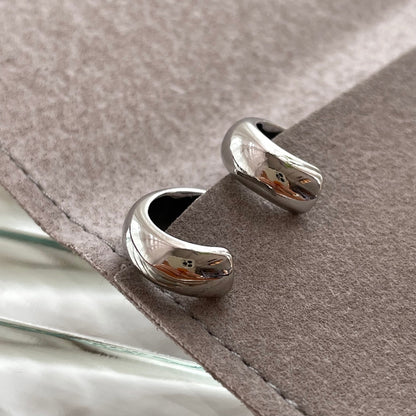 24k Gold Plated Classic Women's Small Hoops Earrings