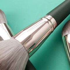 14 Pcs Dark Green Premium Cosmetic Makeup Brush Set