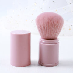 Cute Retractable Large Powder Makeup Brush #Pink