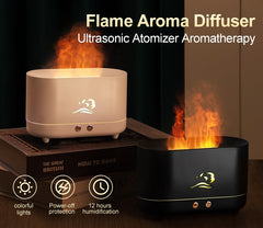 3D Flame Aromatherapy Diffuser