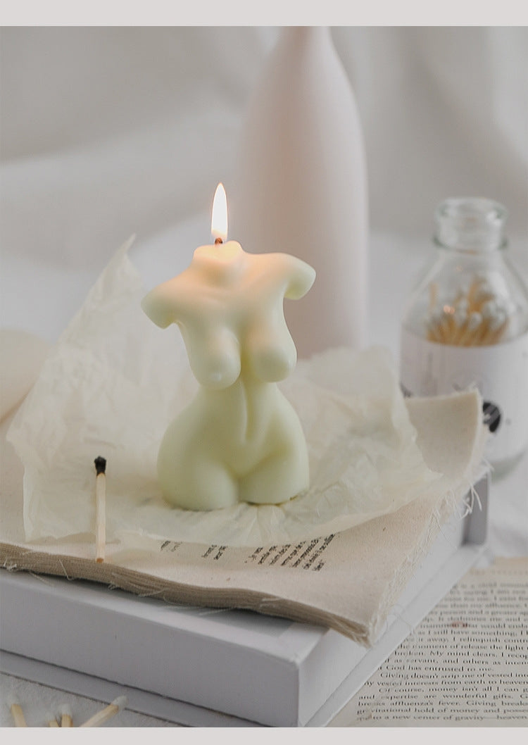 Small Female Body Soy Wax Candles