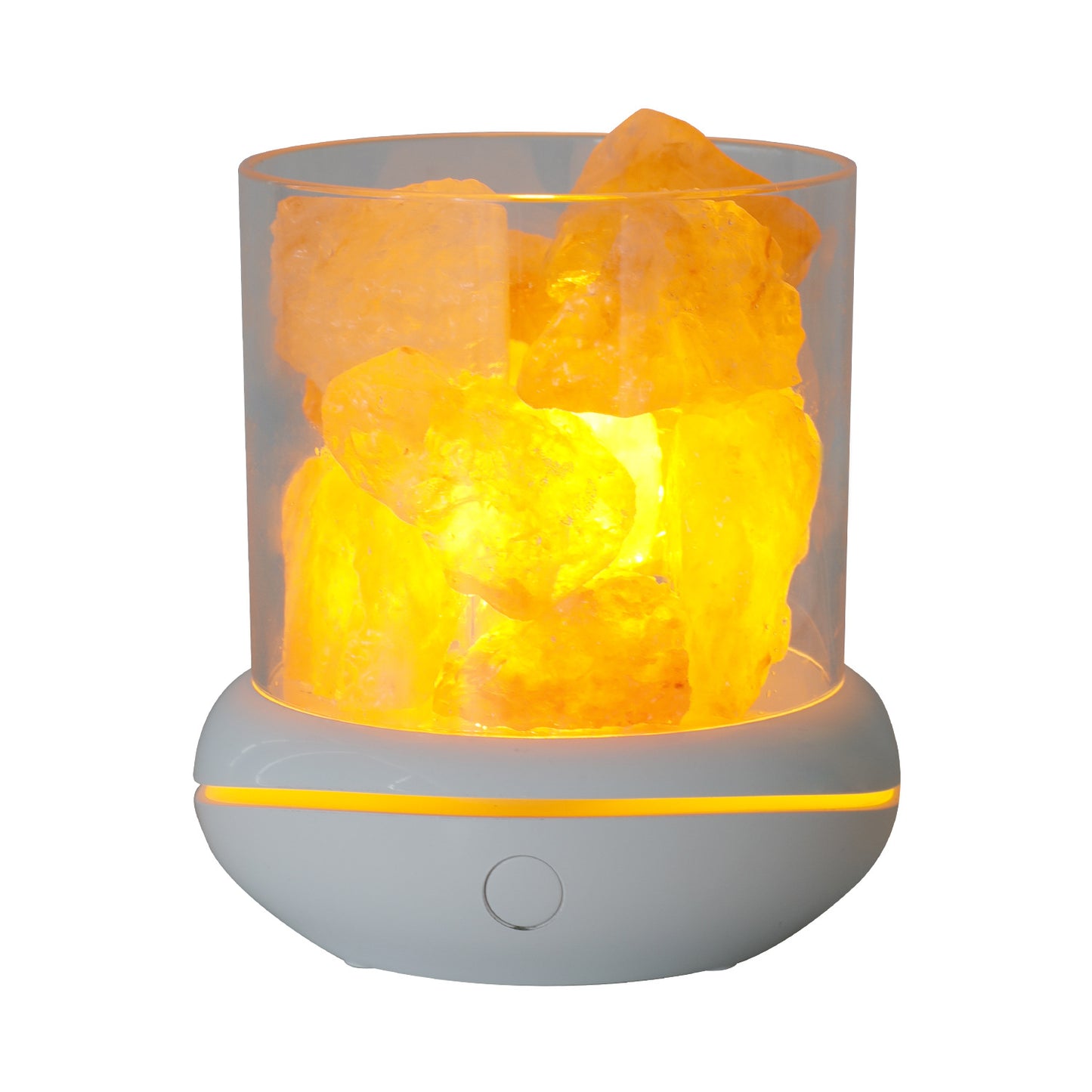 New Natural Himalayan Pink Salt Aromatherapy Lamp-Crystal Salt Lamp