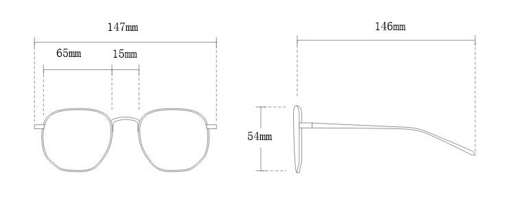 New Seethrough Frame Sunglasses