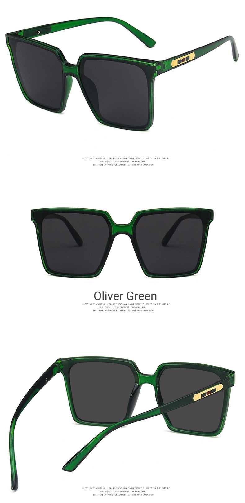 New Seethrough Frame Sunglasses