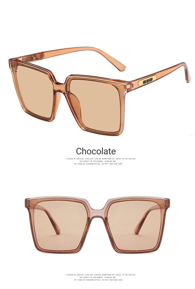 New Seethrough Frame Sunglasses