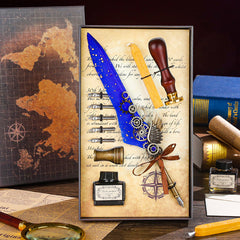 Vintage Feather Pen 8 Pcs/ 10 Pcs Set