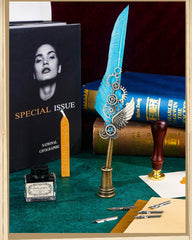 Vintage Feather Pen 8 Pcs/ 10 Pcs Set