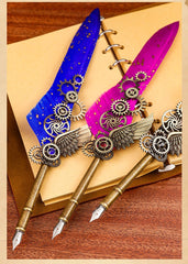 Vintage Feather Pen 8 Pcs/ 10 Pcs Set