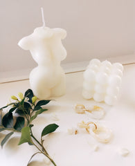 Small Female Body Soy Wax Candles
