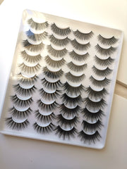 20 Pairs of 3D False Eyelashes 4 Styles
- Handmade