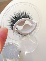 NEW! Self-adhesive Eyelashes 2 Pairs- No Glue! No Magnetic Liner! No Tools!