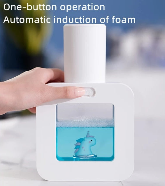 Smart Automatic Soap Dispenser USB Rechargable Family Hand Washing 400ml