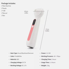 Pore Vacuum Face Clean/ Visible Blackhead Remover