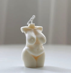 Lovely Big Female body Candles/ Scented Curvy Bust Candle