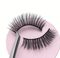 NEW! Self-adhesive Eyelashes 2 Pairs- No Glue! No Magnetic Liner! No Tools!