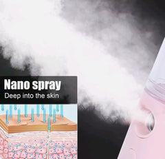 Portable Mini Nano Fine Mist Face Spray/ Facial Mist Moisturizing/ Spa Spray