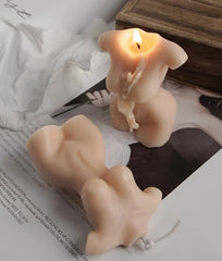 Small Female Body Soy Wax Candles