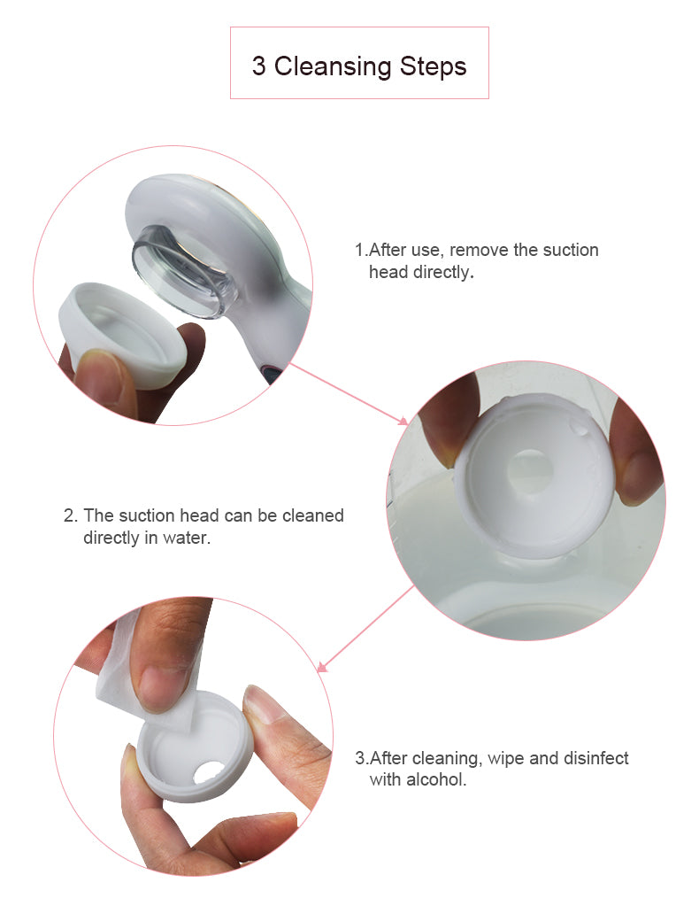 Pore Vacuum Face Clean/ Visible Blackhead Remover