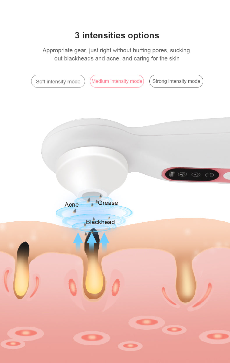 Pore Vacuum Face Clean/ Visible Blackhead Remover