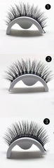 NEW! Self-adhesive Eyelashes 2 Pairs- No Glue! No Magnetic Liner! No Tools!